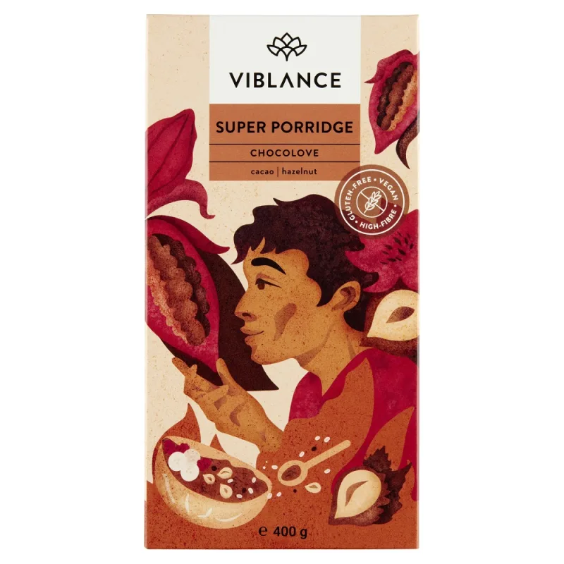 Super terci fara gluten Choco Love, 400g, Viblance — preț și oferte