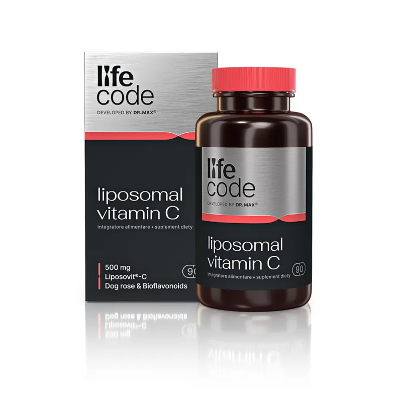 LifeCode developed by Dr. Max® Liposomal Vitamin C, 90 capsule — preț și oferte