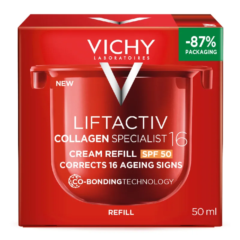 Rezerva Crema antirid de zi cu SPF50 Liftactiv Collagen Specialist 16, 50 ml, Vichy — preț și oferte