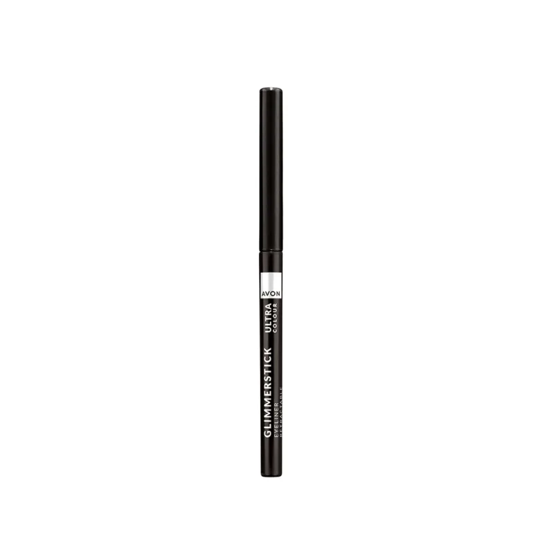Creion retractabil pentru contur ochi Glimmerstick Black, 0.28g, Avon — preț și oferte