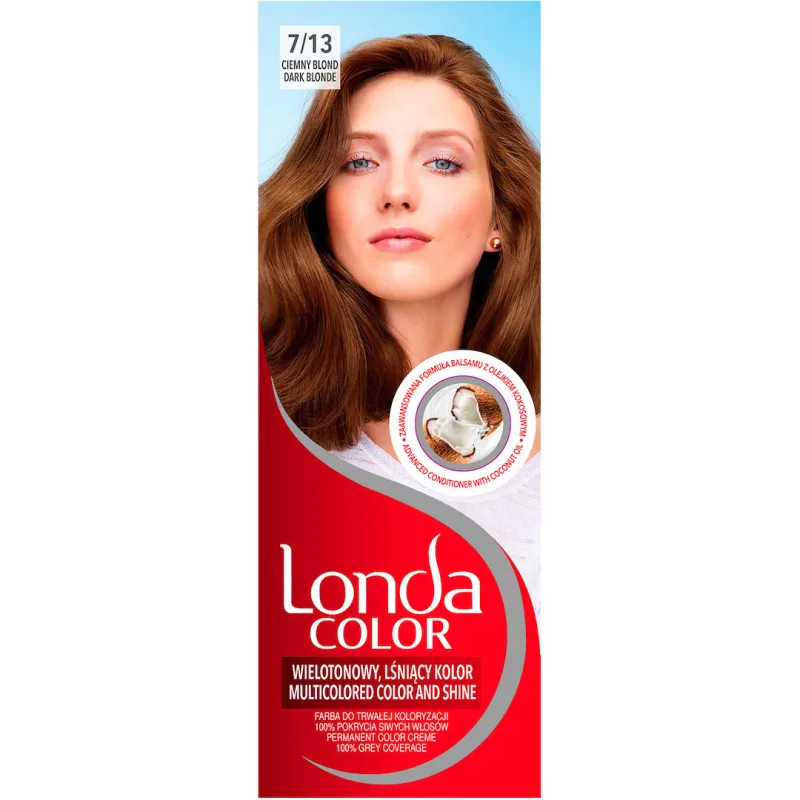 Vopsea de par permanenta 7/13 Blond inchis, 110ml, Londa Londa Professional — preț și oferte
