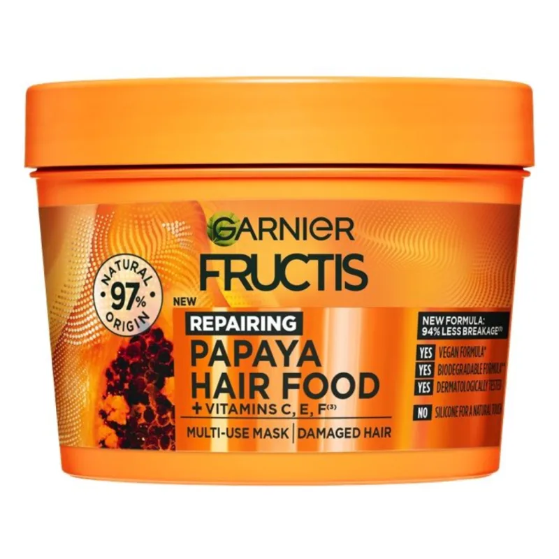 Masca reparatoare Papaya Hair Food, 390ml, Garnier — preț și oferte