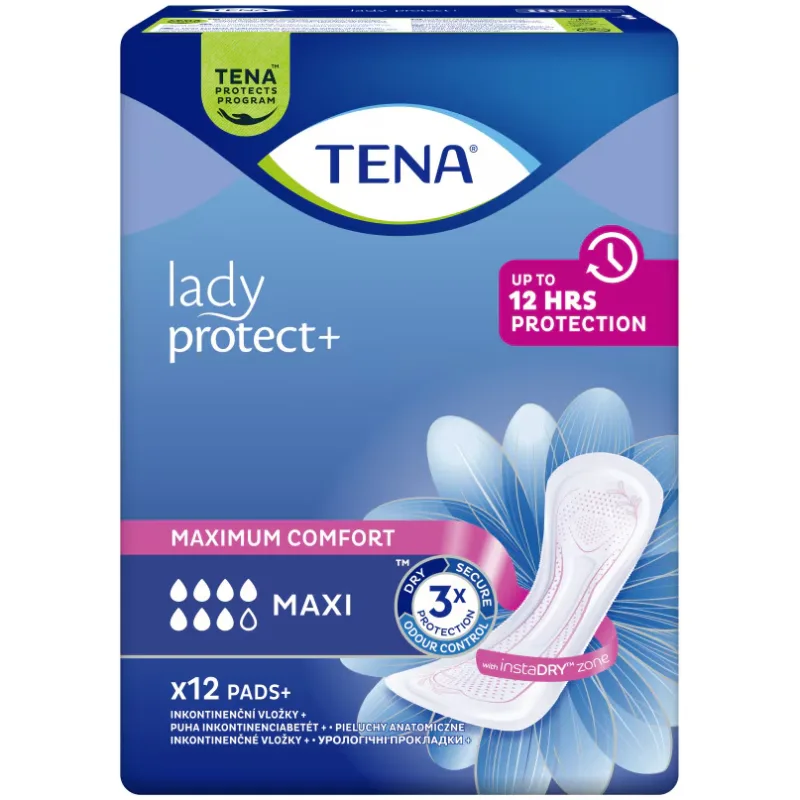 Absorbante pentru incontinenta urinara Lady Maxi, 12 bucati, Tena — preț și oferte