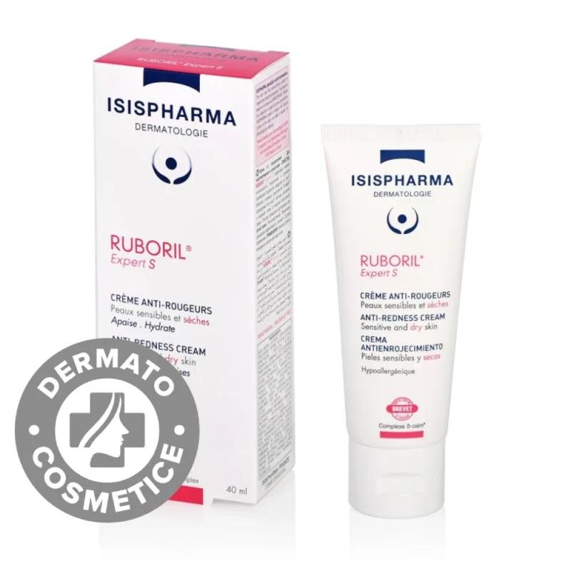 Crema antiroseata Ruboril Expert S, 40ml, Isis Pharma — preț și oferte