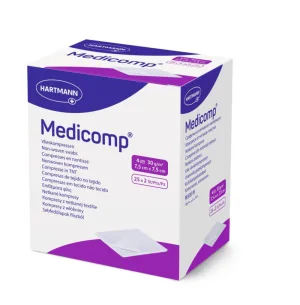 Hartmann Medicomp Comprese extra sterile 7.5 cm x 7.5 cm 25 bucati