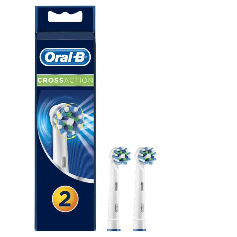Oral B Rezerve cap periuta electrica Cross Action EB50 2 bucati — preț și oferte