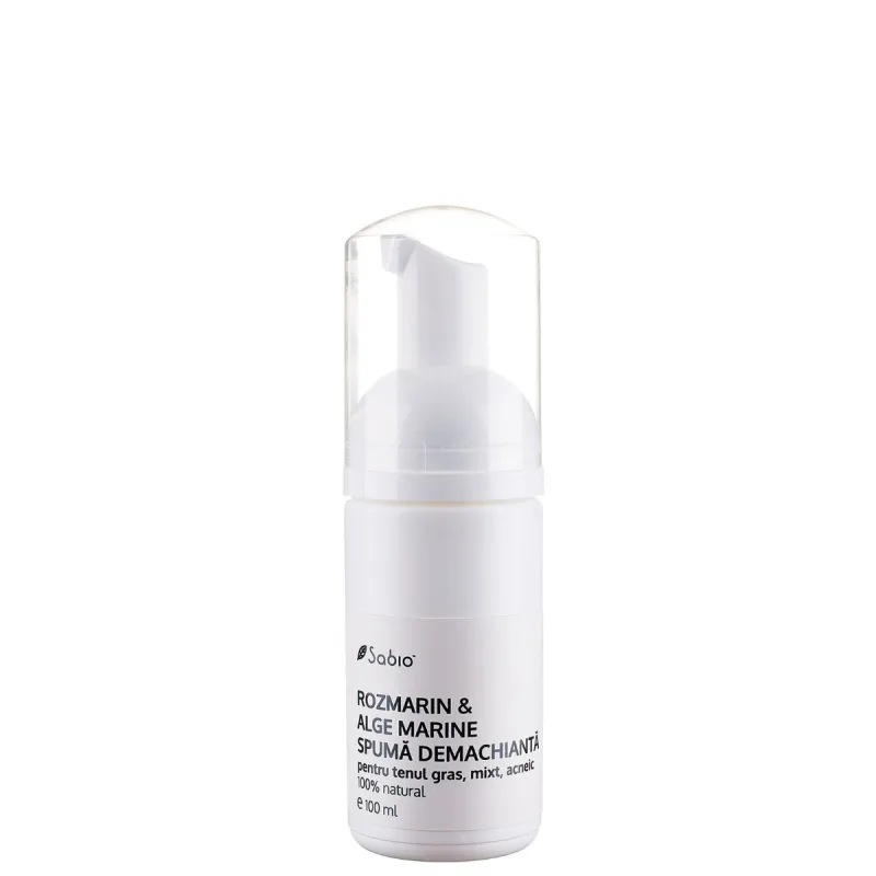 Spuma demachianta pentru ten gras si acneic, 100ml, Sabio — preț și oferte