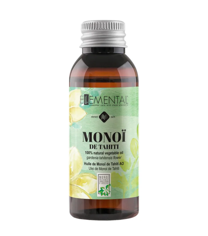Ulei natural de Monoi de Tahiti AO, 50ml, Ellemental — preț și oferte