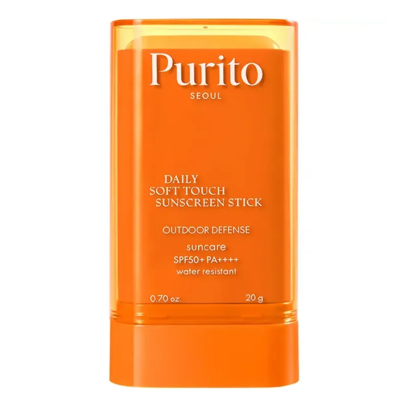 Stick pentru fata, SPF50+, Daily Soft Touch Sunscreen, 20 g, Purito — preț și oferte