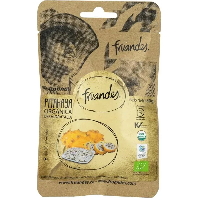 Pitahaya deshidratata BIO, 30g, Fruandes — preț și oferte