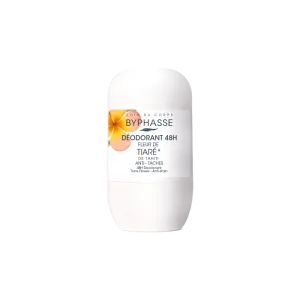 Deodorant roll-on 48h cu Flori de Tiare, 50ml, Byphasse