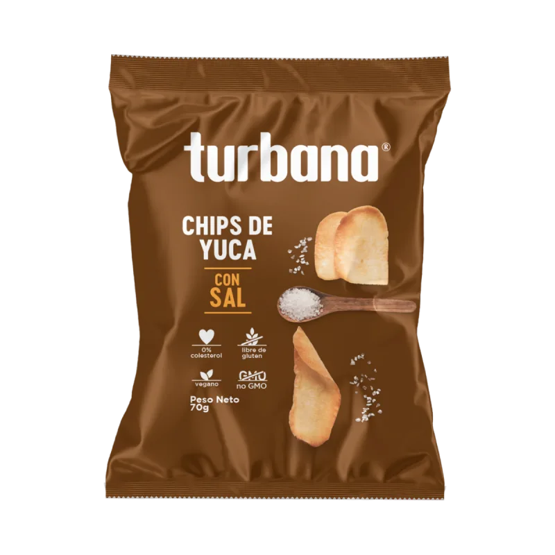 Chips Cassava Yuca, 70g, Turbana — preț și oferte