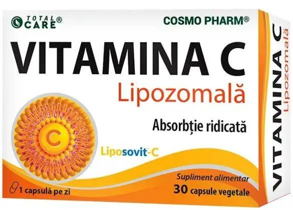Vitamina C Lipozomala 1000mg, 30 capsule - COSMO PHARM — preț și oferte