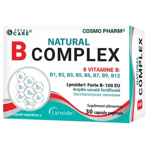 Natural Complex B - vitamine B - 30 capsule, Cosmo Pharm