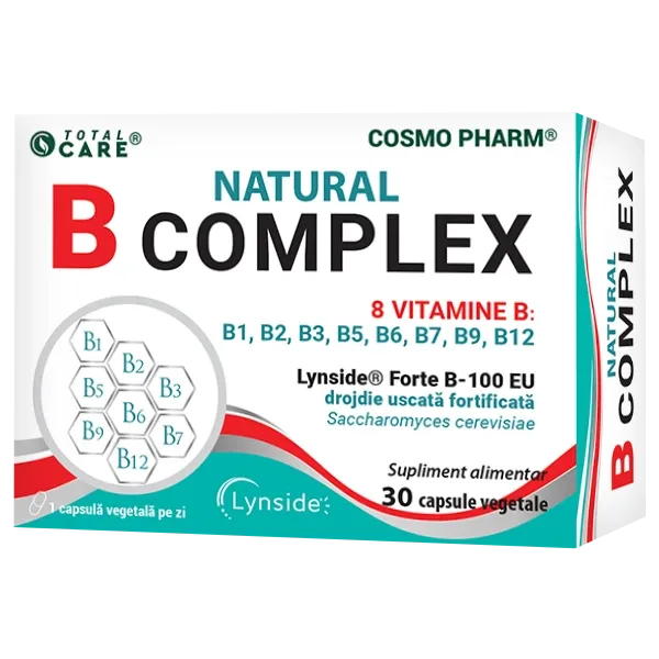 Natural Complex B - vitamine B - 30 capsule, Cosmo Pharm — preț și oferte