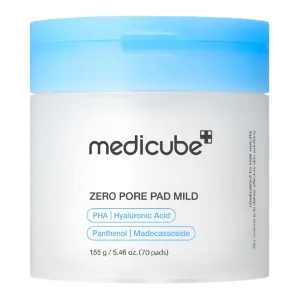 Dischete exfoliante Zero Pore Pad Mild, 70 bucati, Medicube
