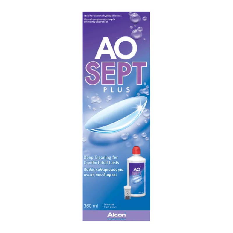 Solutie AOSept Plus, 360 ml, Alcon — preț și oferte
