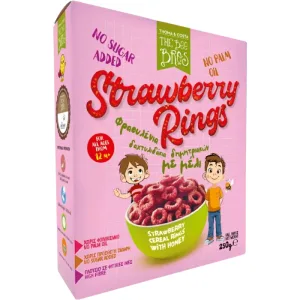 Cereale Crocante Ineluse cu Capsuni si Miere fara Zahar 250g