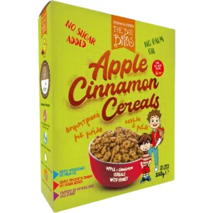 Cereale Crocante Ineluse cu Mar, Scortisoara si Miere fara Zahar 250g