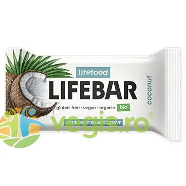 Baton cu Cocos Ecologic/Bio 25g LIFEFOOD — preț și oferte