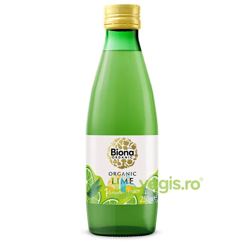 Suc de Lime Pur Ecologic/Bio 250ml BIONA — preț și oferte