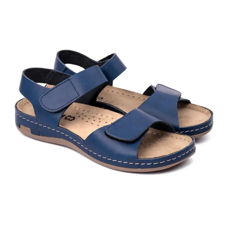 Sandale medicale ART963, dark blue, nr. 37, Leon — preț și oferte