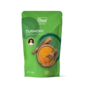 Pudra bio de turmeric, 125g, OBio