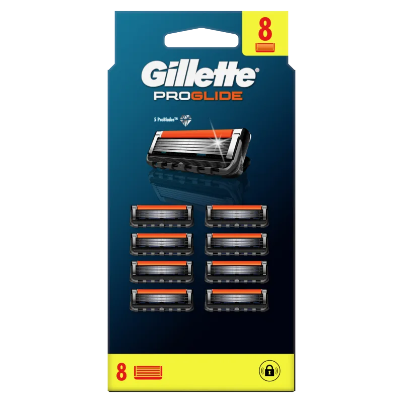 Set rezerve aparat de ras Proglide, 8 bucati, Gillette — preț și oferte