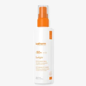 Ivatherm Sunlight lapte protectie fata/corp SPF50+ 200ml