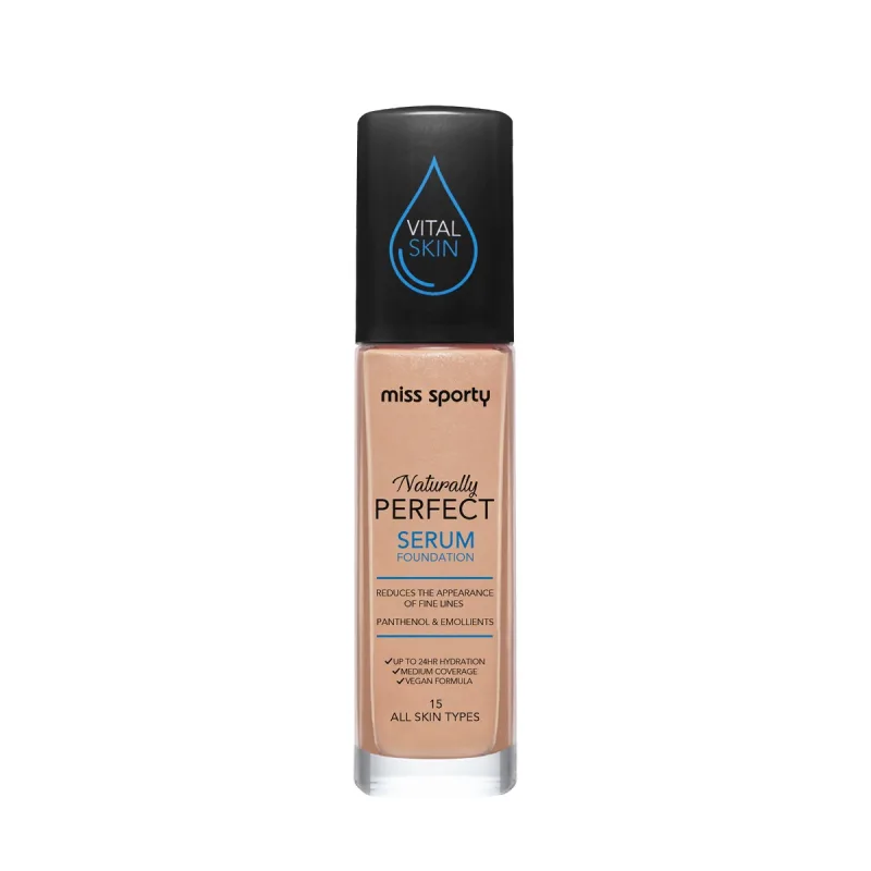 Fond de ten Serum Naturally Perfect All Skin Tones 15 Cold, 30ml, Miss Sporty — preț și oferte