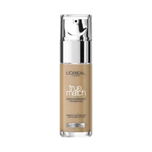 Fond de ten infuzat cu acid hialuronic True Match 7DW Golden Amber, 30ml, L'Oreal Paris