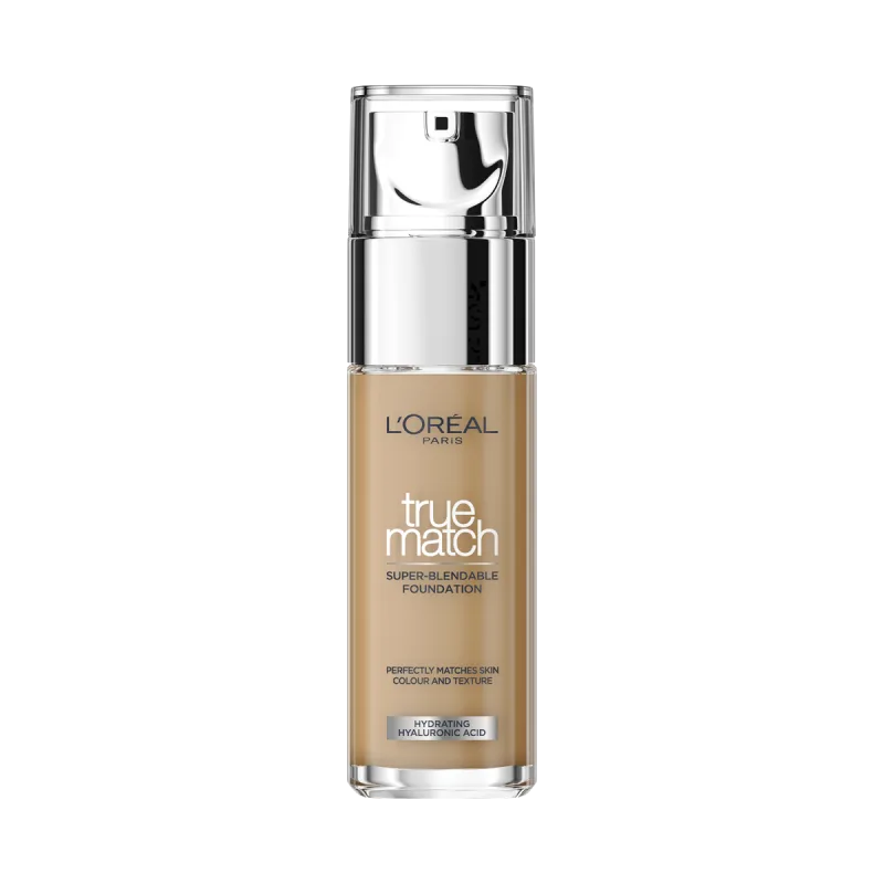 Fond de ten infuzat cu acid hialuronic True Match 7DW Golden Amber, 30ml, L'Oreal Paris — preț și oferte