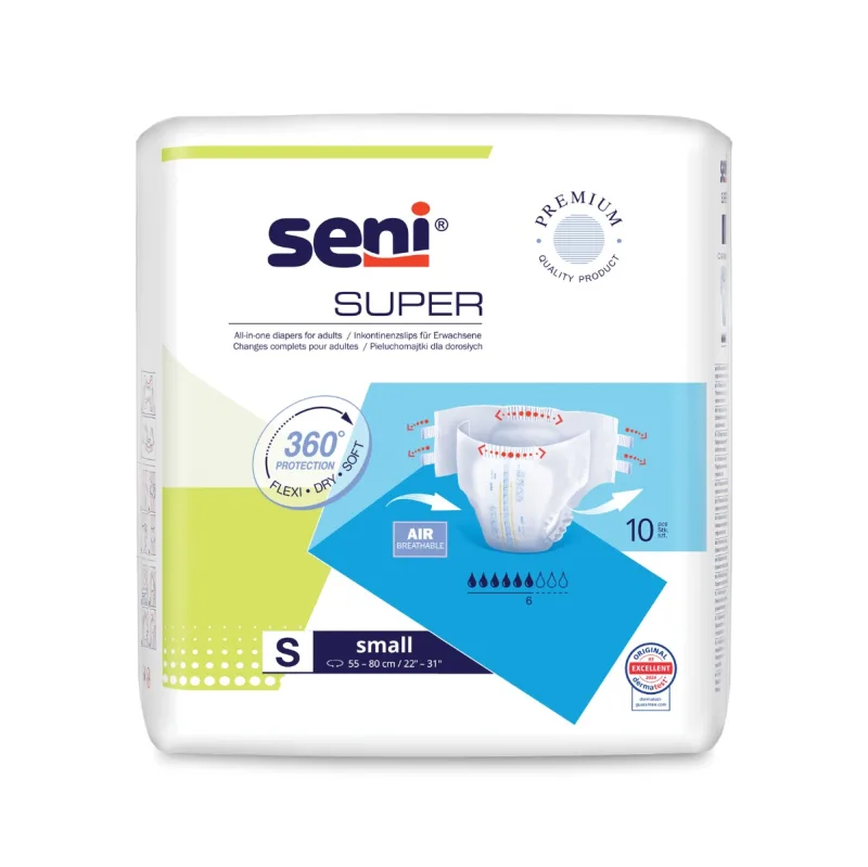 Scutece cu sistem inchis Super Small, 10 bucati, Seni — preț și oferte