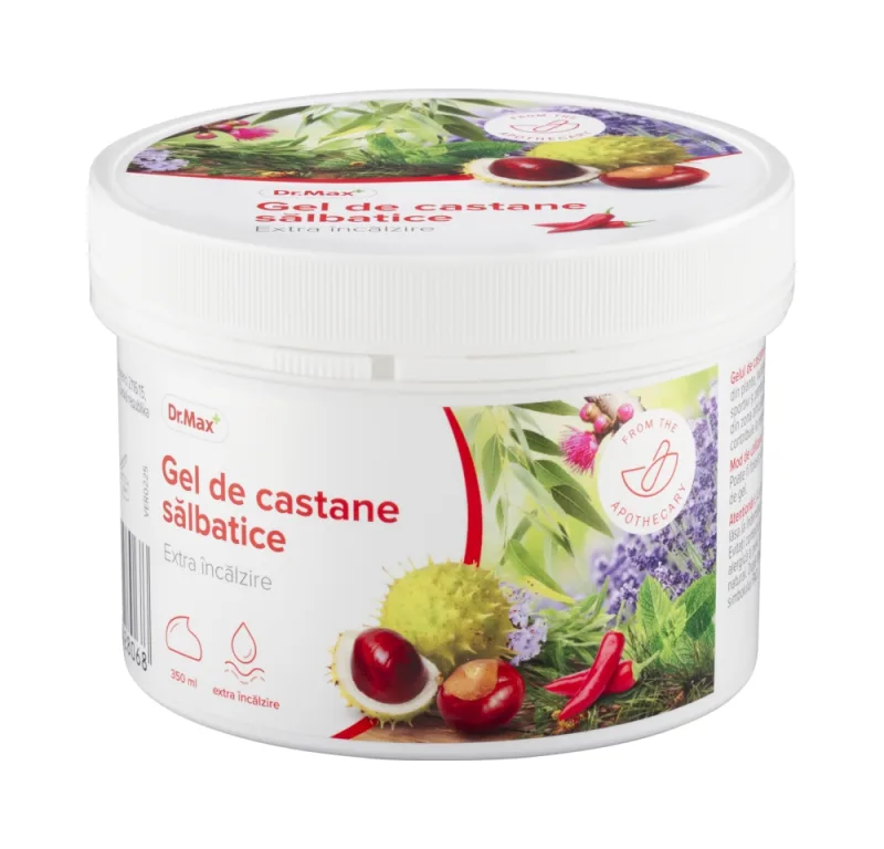 Dr.Max Gel de castane salbatice cu efect de extra incalzire, 350ml — preț și oferte