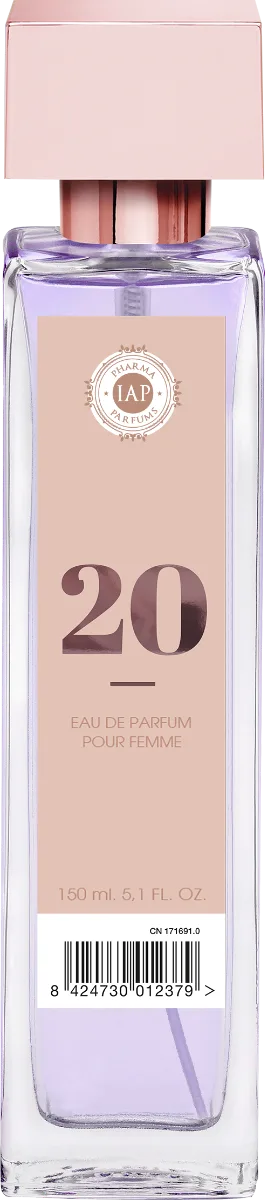 Apa de parfum pentru femei Nr. 20, 150ml, IAP Pharma