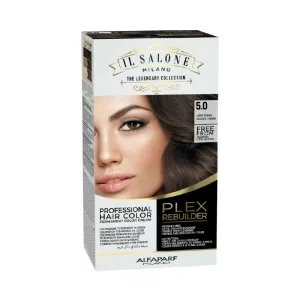 Vopsea permanenta Plex Rebuilder Nr. 5.0 Light Brown, 100ml, Il Salone Milano