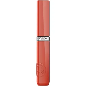 Ruj lichid cu stralucire de lac Infaillible Laque Resistance 635 Worth It Medium, 4.3ml, L'Oreal Paris