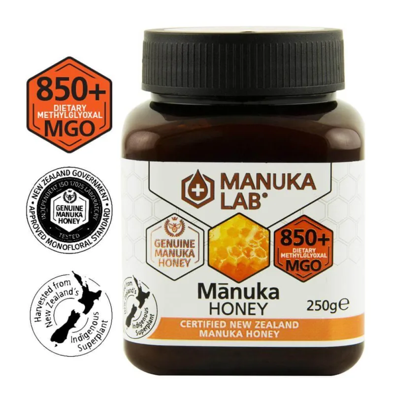 Miere de manuka MGO 850+, 250g, Manuka Lab — preț și oferte