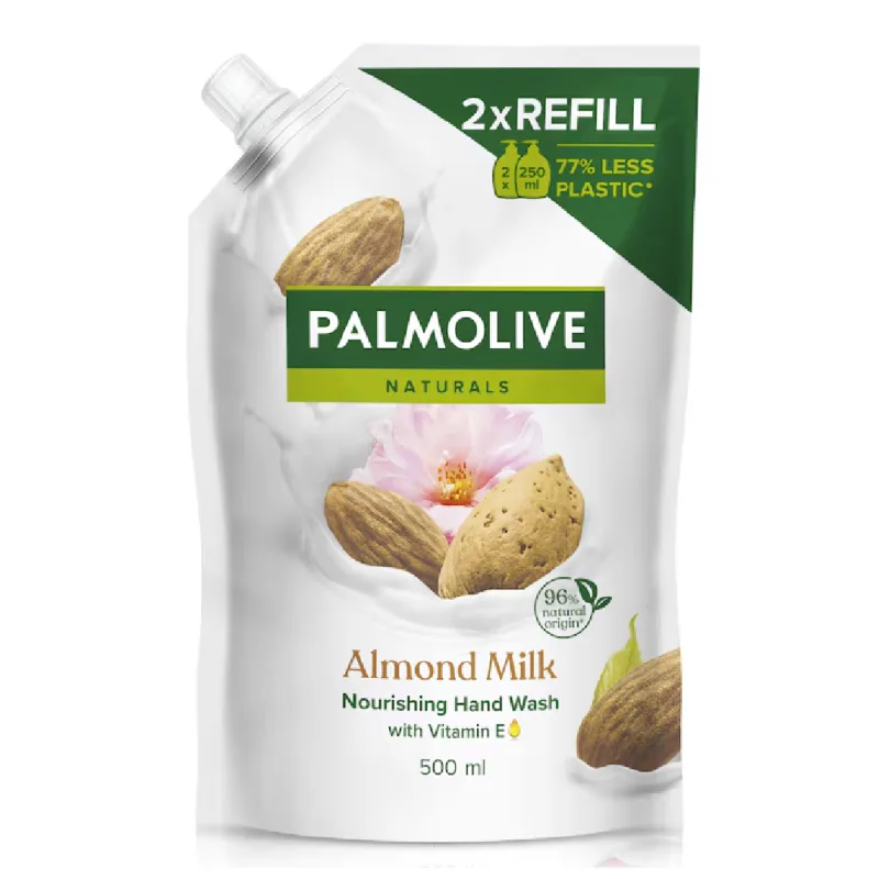Sapun lichid rezerva Naturals Milk & Almond, 500ml, Palmolive Protex — preț și oferte