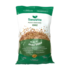 Fulgi de orz, 250g, SanoVita