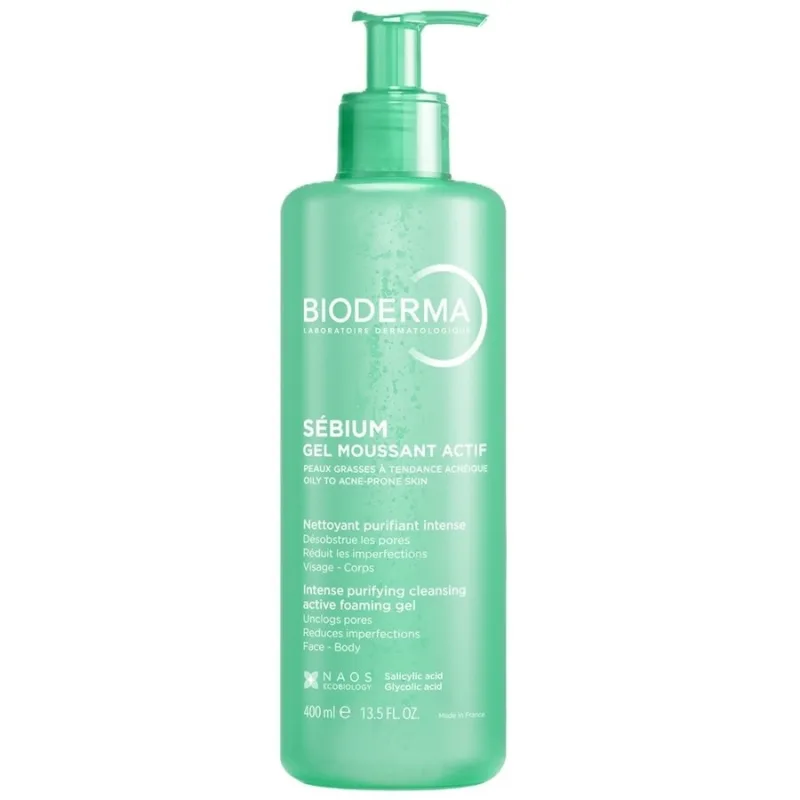 Sebium Gel spumant activ, 400ml, Bioderma — preț și oferte