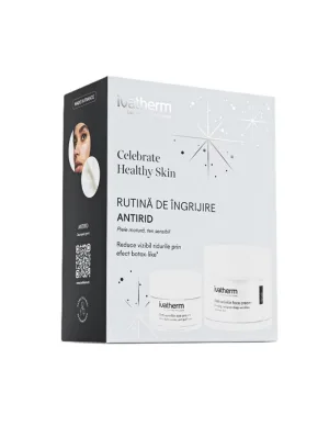Ivatherm Una PK crema anti-aging 50 ml + crema anti-aging contur ochi 15 ml - pachet rutina de ingrijire anti-age
