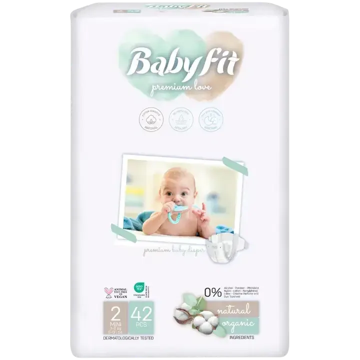 Babyfit Mini Nr.2 3-6 kg 42 bucati — preț și oferte