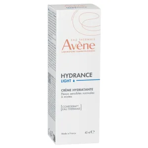 Cremă hidratantă pentru ten normal și mixt Hydrance Légère, 40 ml, Avène