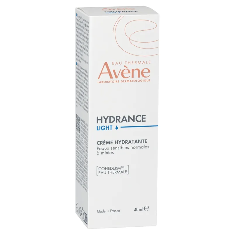 Cremă hidratantă pentru ten normal și mixt Hydrance Légère, 40 ml, Avène — preț și oferte