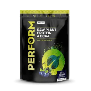 Proteine vegetale si BCAA cu aroma de Acai si Afine Perform, 988g, Vivo