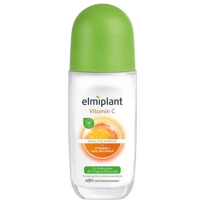 Deodorant roll-on cu vitamina C, 50ml, Elmiplant — preț și oferte