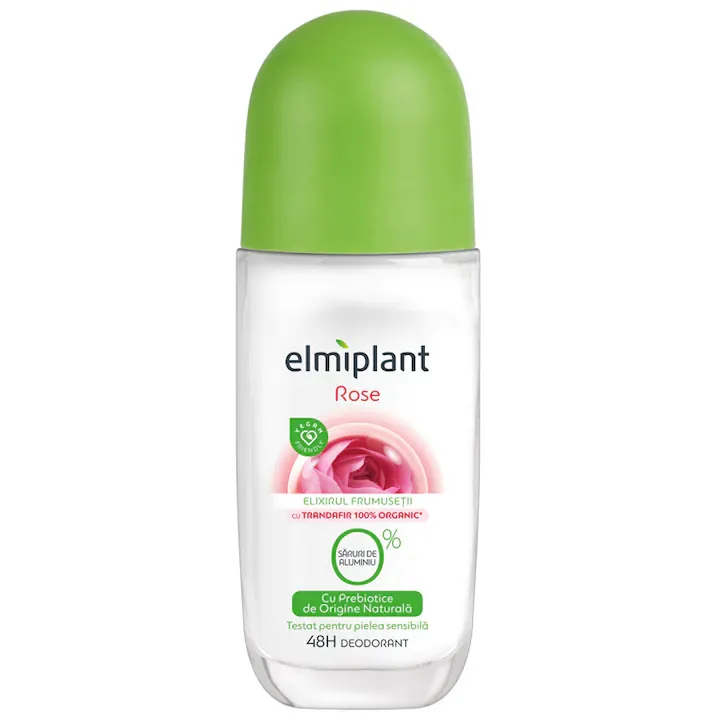 Deodorant roll-on antiperspirant Rose Elixir, 50ml, Elmiplant — preț și oferte