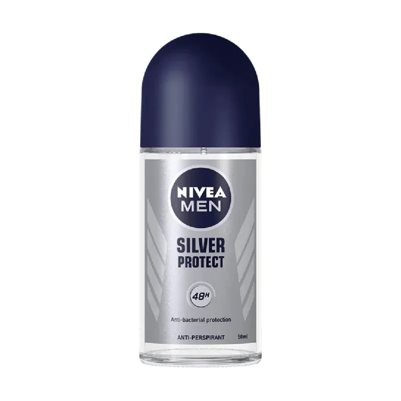 Deodorant roll-on pentru barbati Silver Protect, 50ml, Nivea — preț și oferte