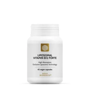Liposomal Vitamin B12 Forte, 45 capsule vegetale, Novo Biomedics